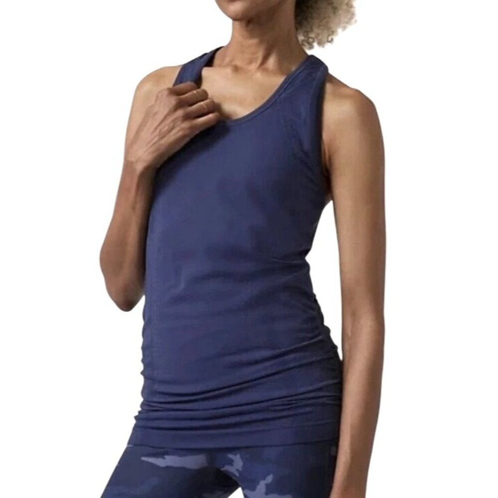 Athleta Speedlight Seamless Tank Top Womens Size S Odor Control UPF 50+ Running